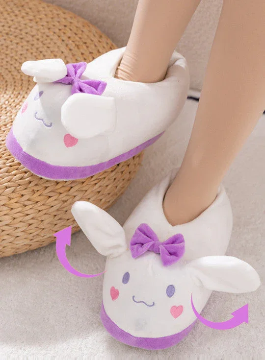 Purple Bow Cinna Home Slippers - Image 5