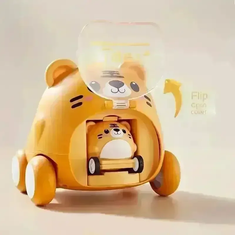 Push Down Cartoon Animal Car - Image 6