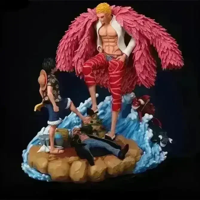 PVC Donquixote vs Luffy Action Figurine (21cm) - Image 2