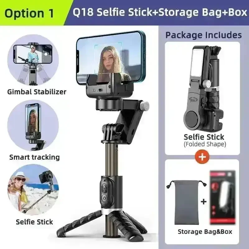 Q18 Gimbal Stabiliser with 360 Rotation - Image 10