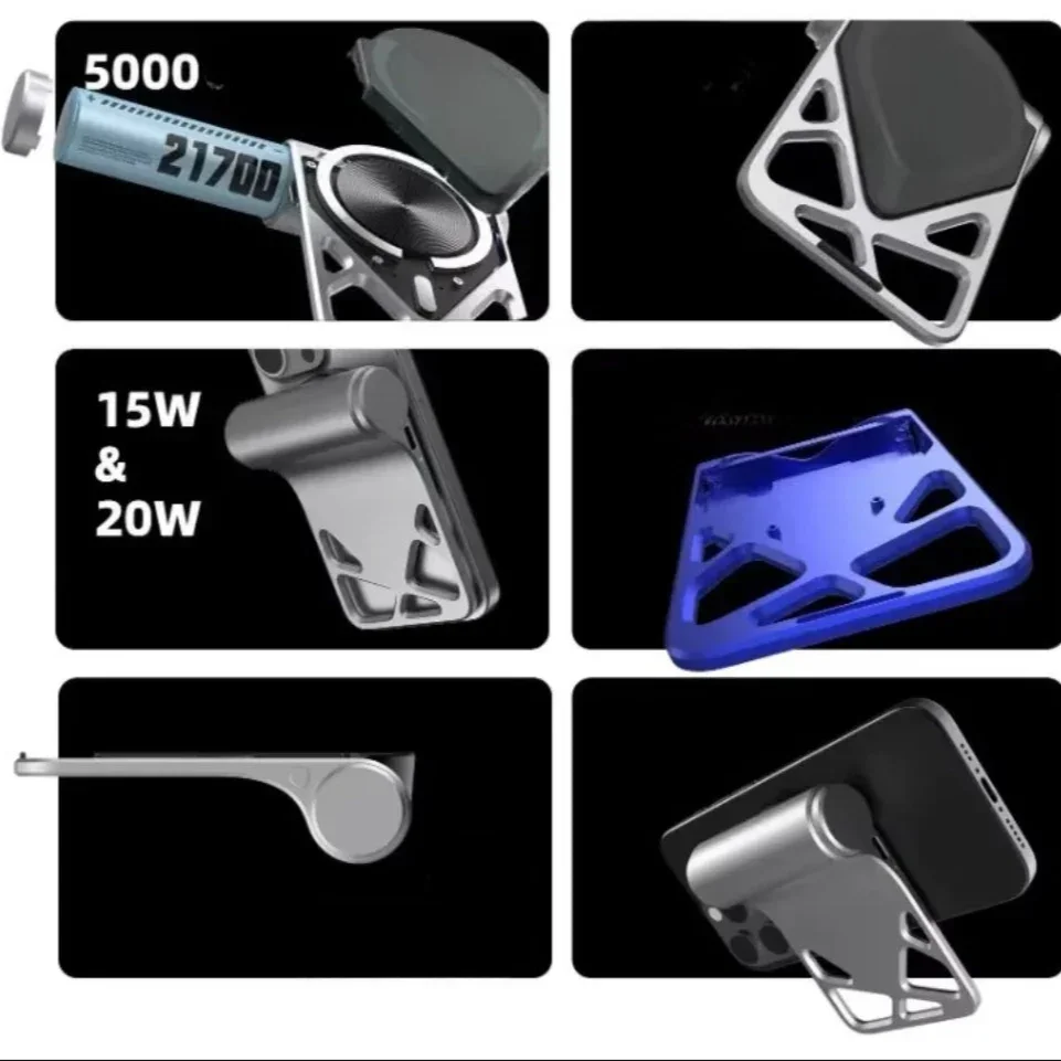BlackTime Manta Ray Wireless Power Bank (5000 mAh) - Image 2