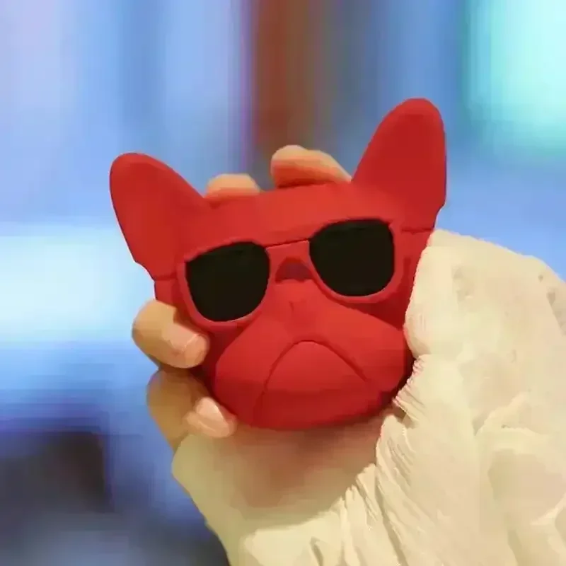 Quirky Bulldog Case (For Airpods) - Image 4