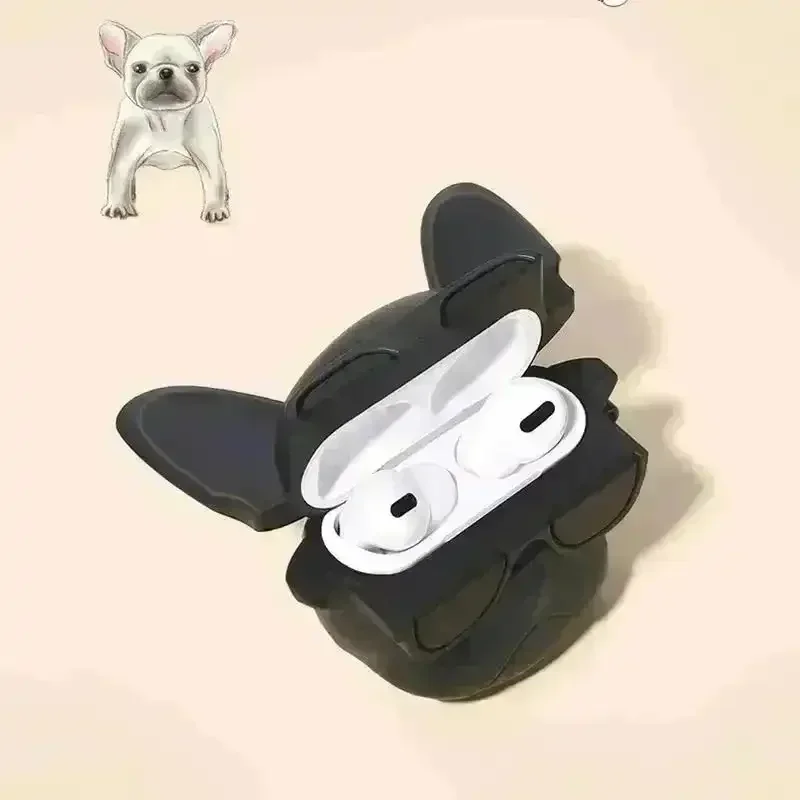 Quirky Bulldog Case (For Airpods) - Image 5