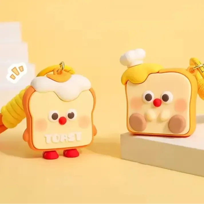 Quirky Crusties Bread Toast Keychain - Image 8