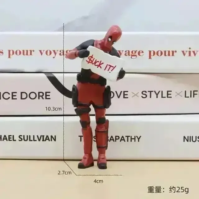 Quirky Deadpool Mini Desk Figurines - Image 11