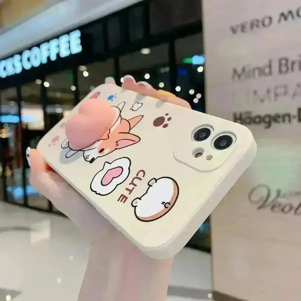 Quirky Dog Phone Case (For Samsung) - Image 3