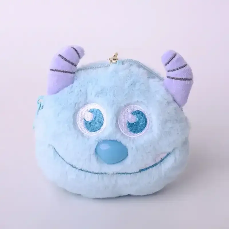 Quirky Grin Monster Pouch Keychain - Image 2