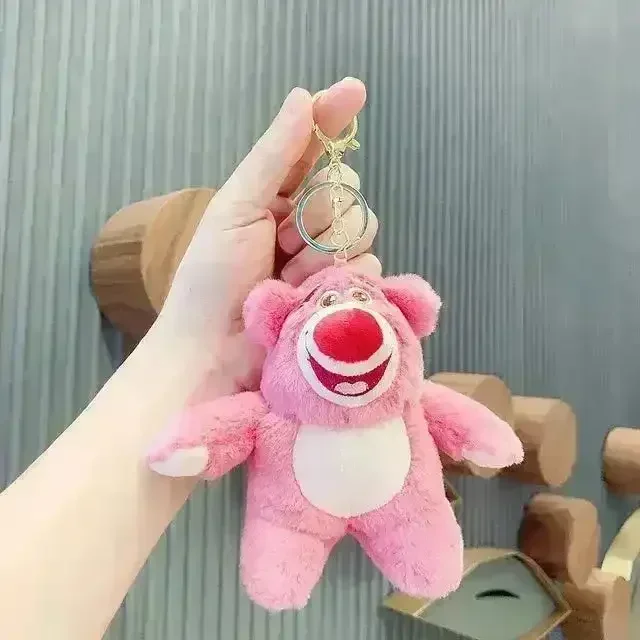 Quirky Lotso Bear Keychain - Image 4