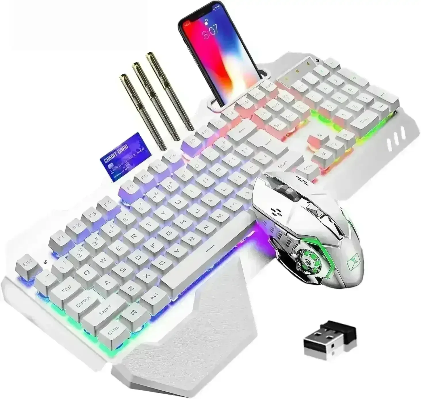 QZUKOY Mechanical Feel Gaming Keyboard and Mouse - Image 14