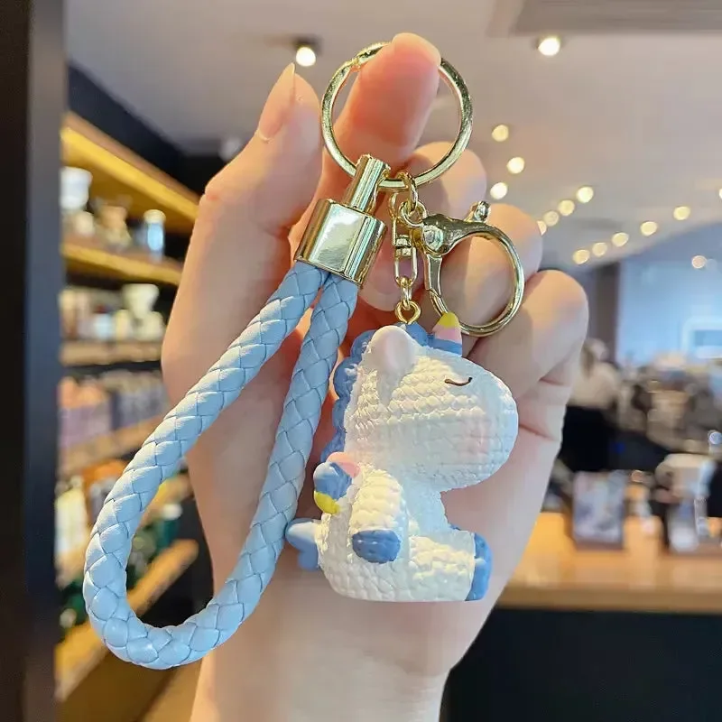 Rainbow Horn Hangers Unicorn 3D Keychain - Image 11