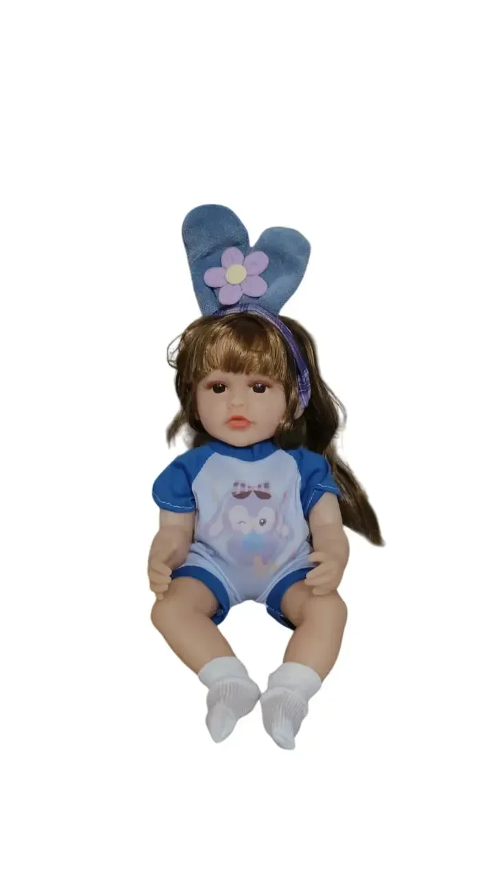 Realistic Baby Silicon Doll (30 cm) - Image 3