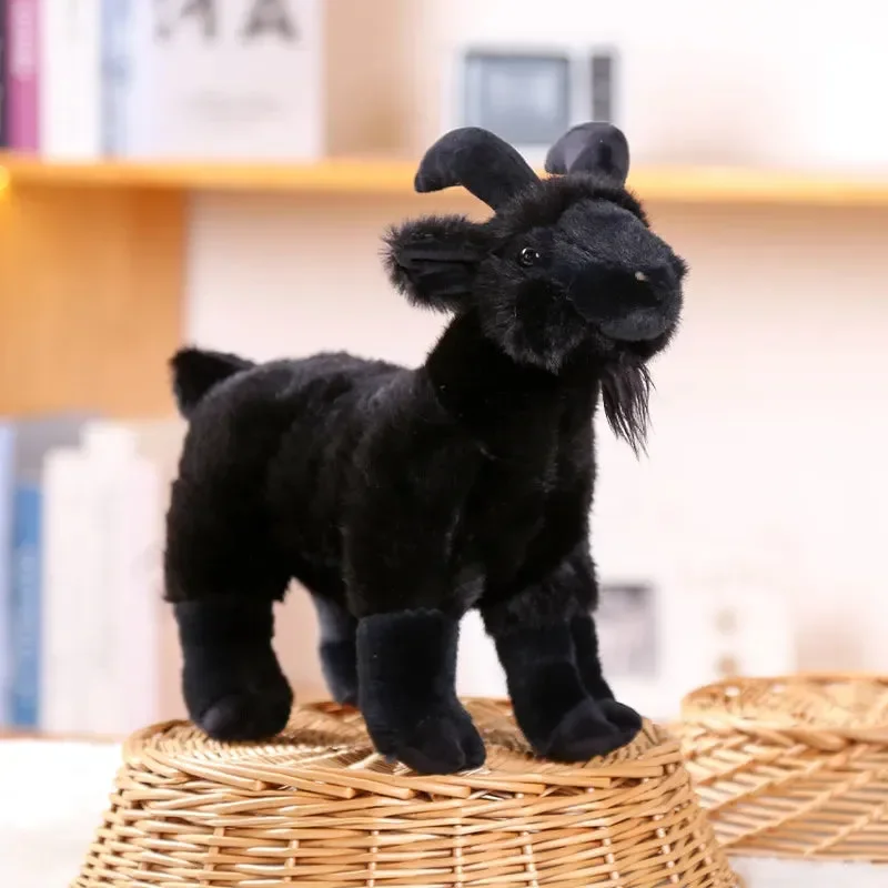 Realistic Horned Goat Plush - Image 6