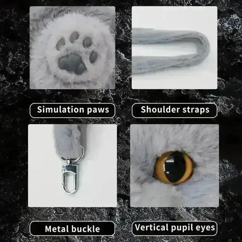 Realistic Live Cat Shaped Backpack - Image 5