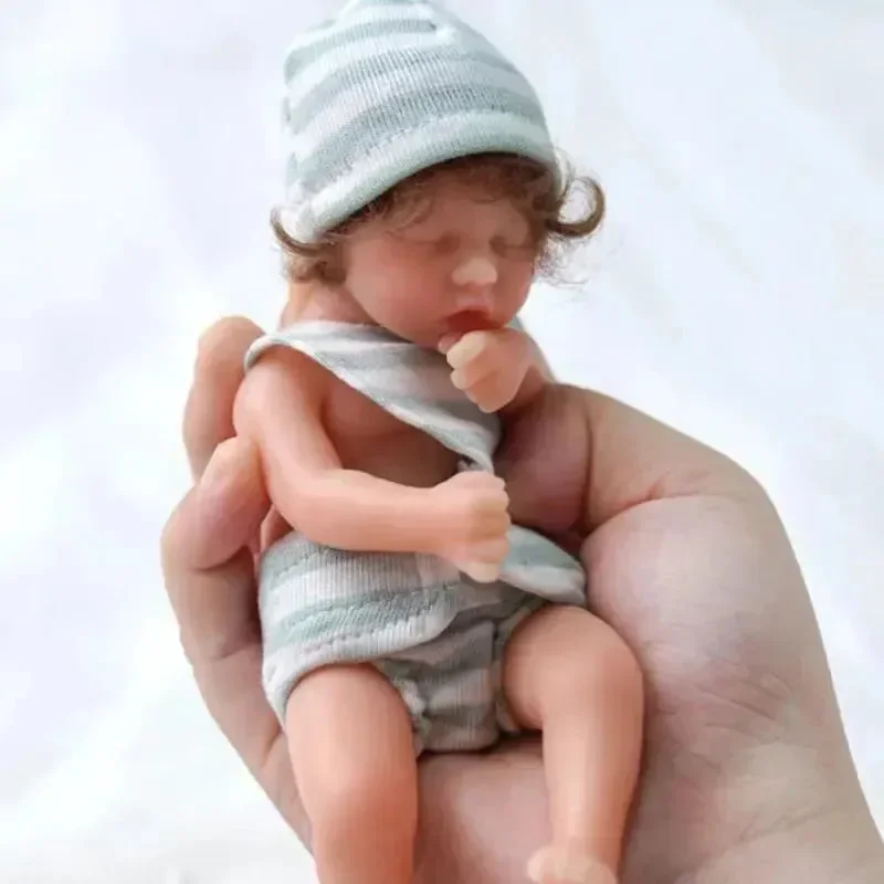 Realistic Mini Silicon Baby Doll (15 cm) - Image 11