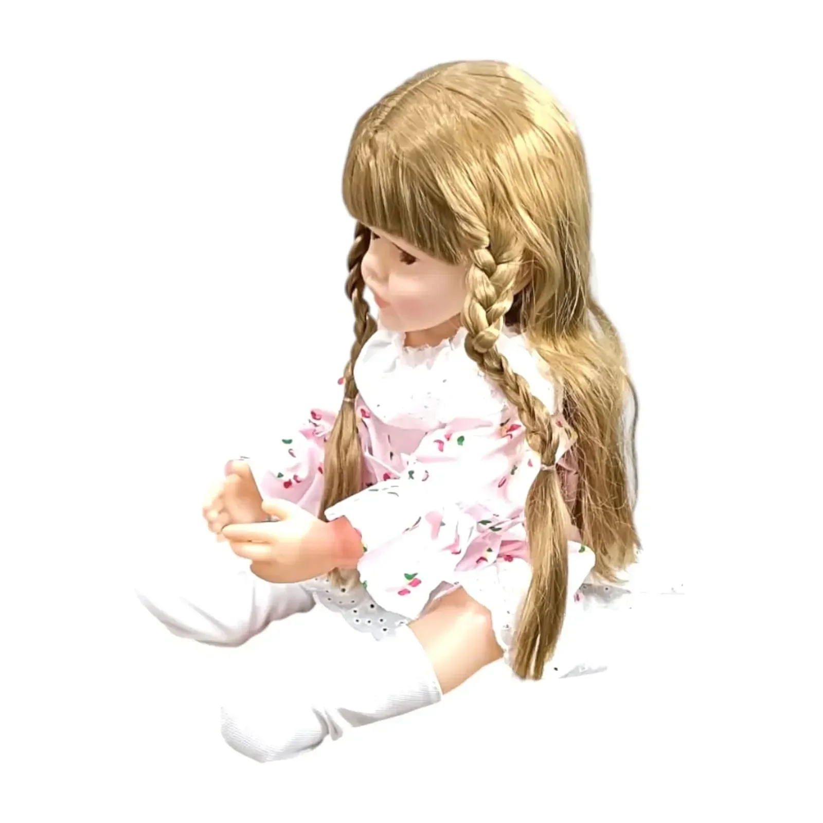Little Miracle Realistic Silicon Baby Girl Doll (55 cm) - Image 46