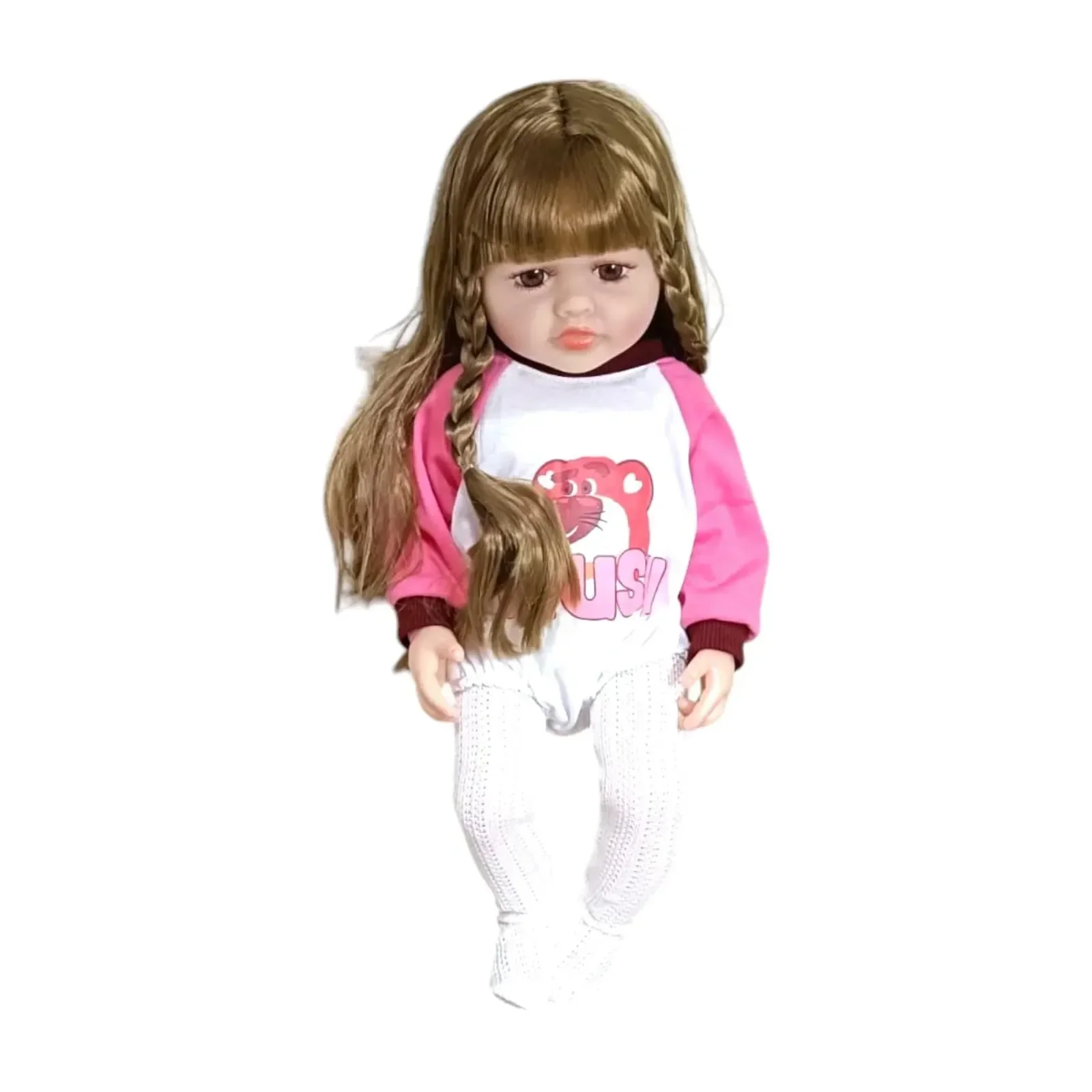Little Miracle Realistic Silicon Baby Girl Doll (55 cm) - Image 54