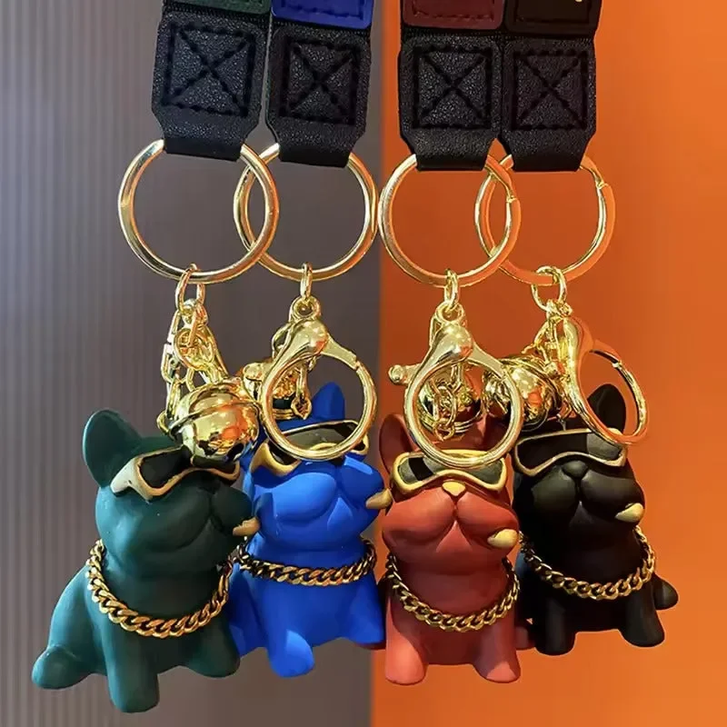 Rebel Ruff Bulldog 3D Keychain - Image 4