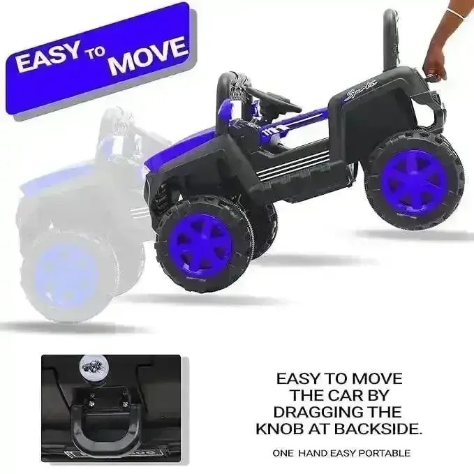 Rechargeable 12V Battery-Operated ATV - Image 3