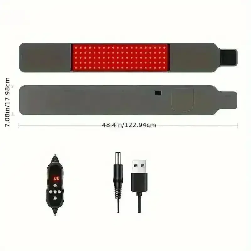 CureMe Red Infrared Light Therapy Lumbar Belt - Image 2