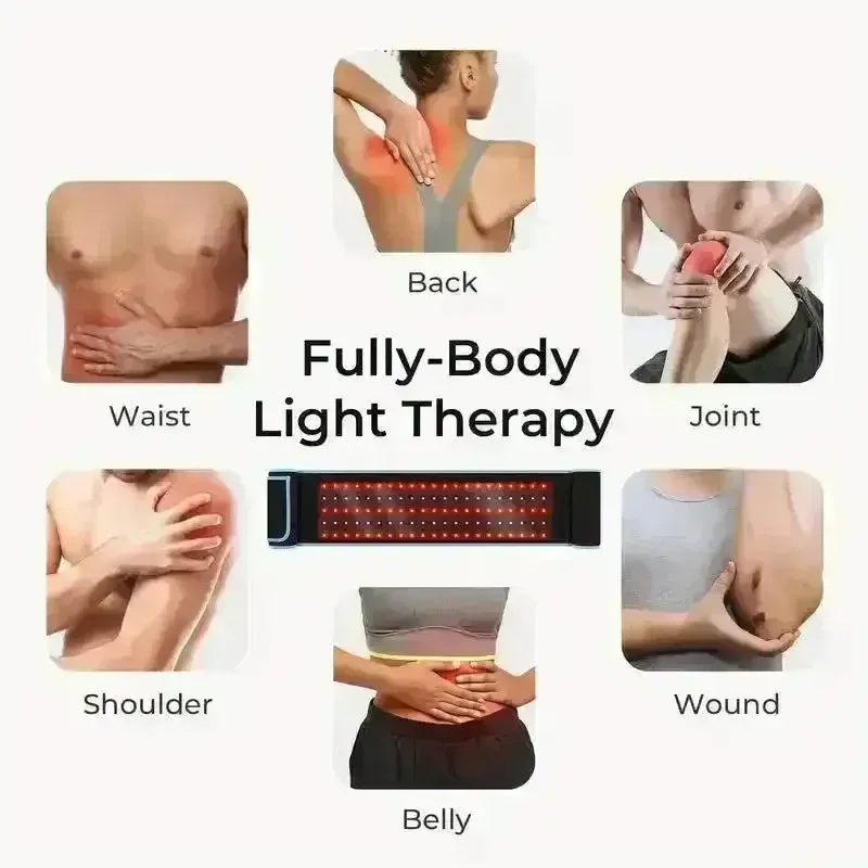 CureMe Red Infrared Light Therapy Lumbar Belt - Image 4