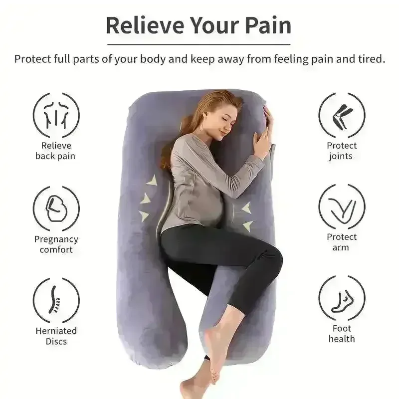 RelaxMe U-Shaped Maternity Pillow - Image 2