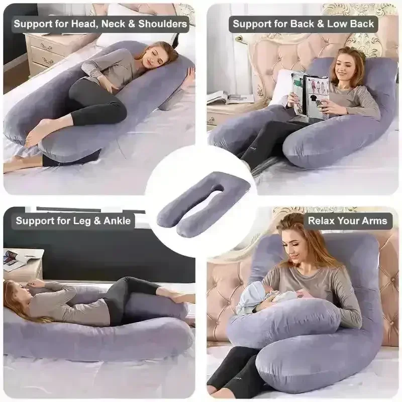 RelaxMe U-Shaped Maternity Pillow - Image 5