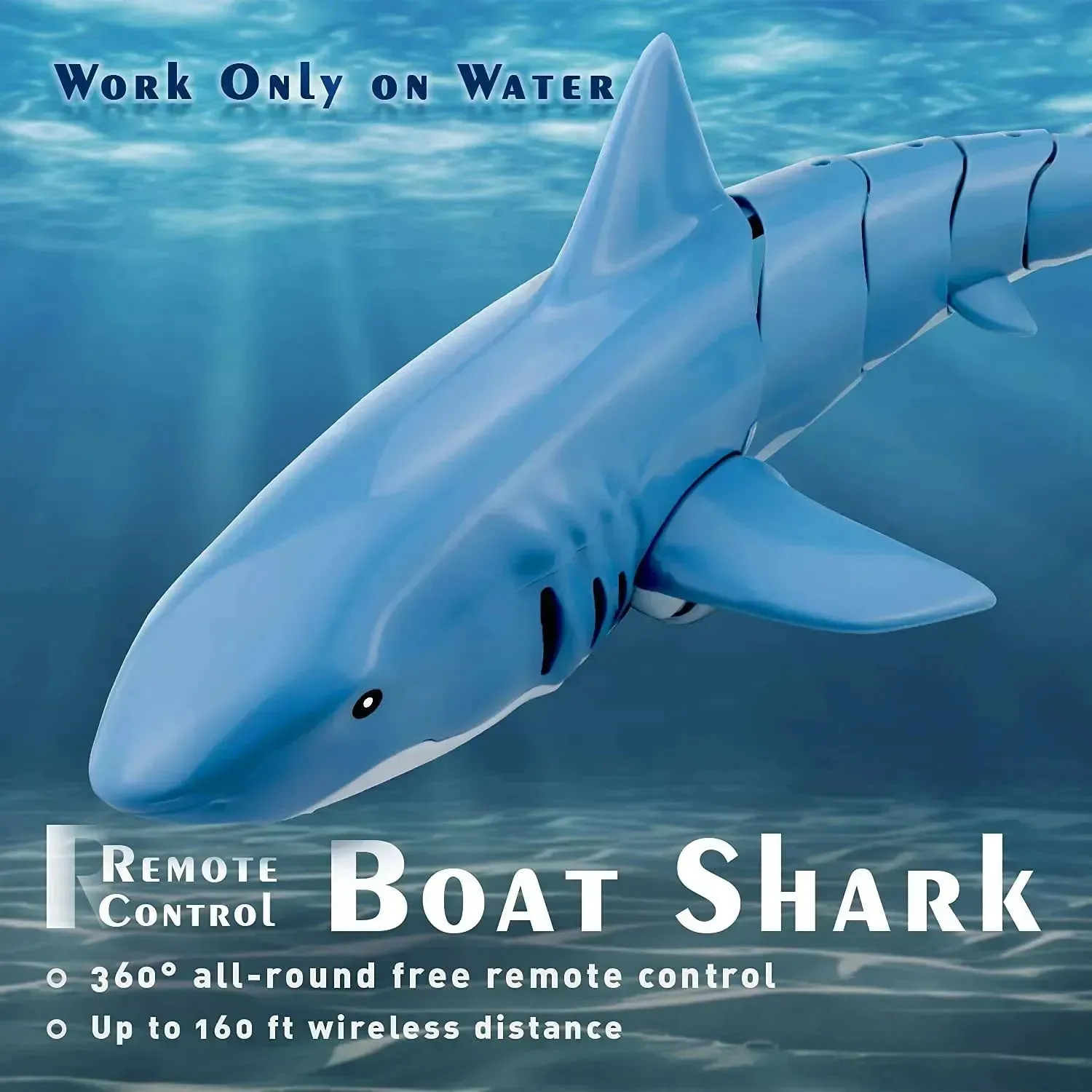 Remote Control Swimming Shark Toy - Image 2