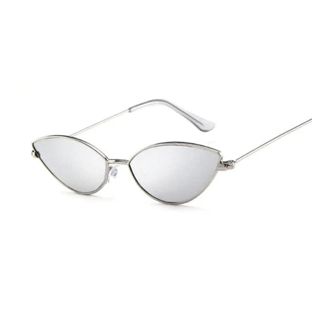 Retro Chic Cat Eye UV400 Sunglasses - Image 7