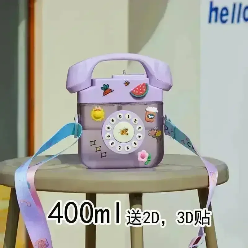 Retro Telephone Bottle For Kids (400 ml) - Image 8