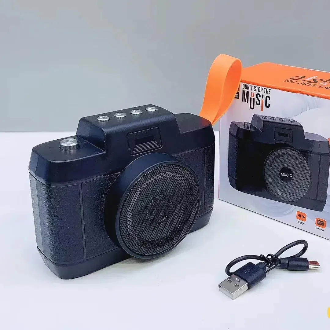 Retro-Sonic Camera-Shaped Bluetooth Speaker - Image 13