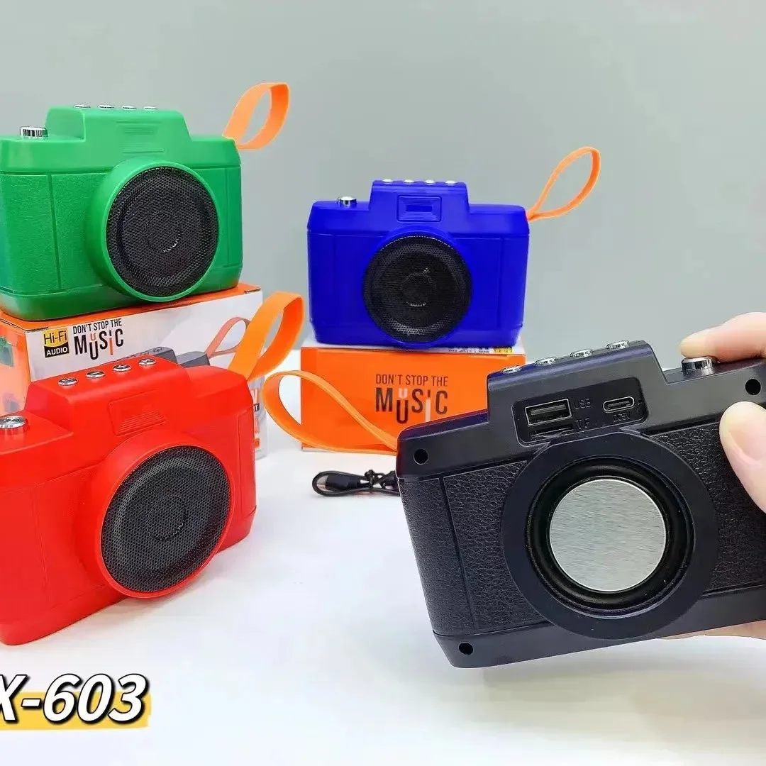 Retro-Sonic Camera-Shaped Bluetooth Speaker - Image 8