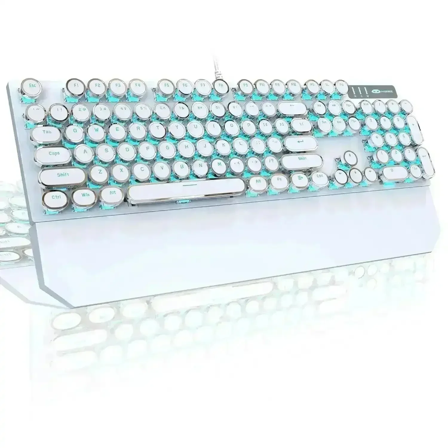 Retro-Style MageGee Mechanical Gaming LED Backlit Keyboard - Image 13