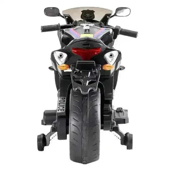 Ride-on Kids Rechargeable Police Bike - Image 18