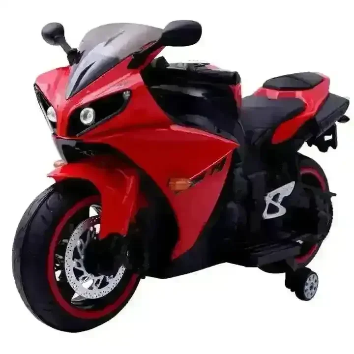 Ride-on Kids Rechargeable Police Bike - Image 8