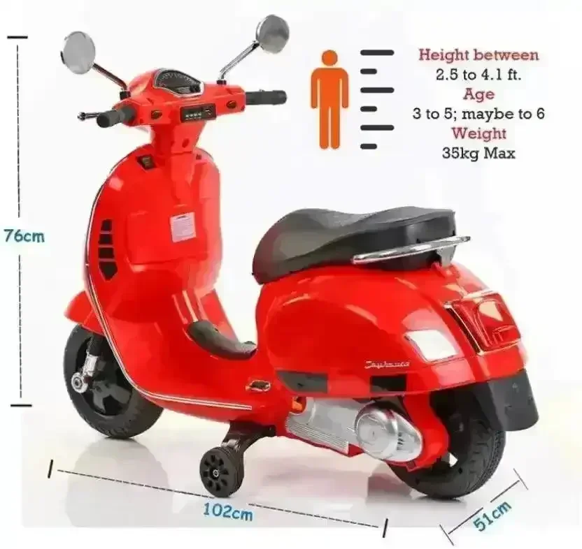 Ride-on Kids Two-Wheeler Scooter - Image 4