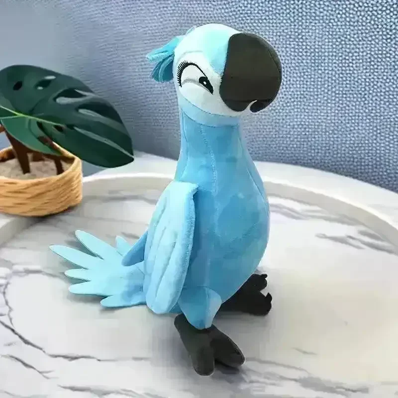Rio Parrot Plushie Blu & Jewel - Image 2