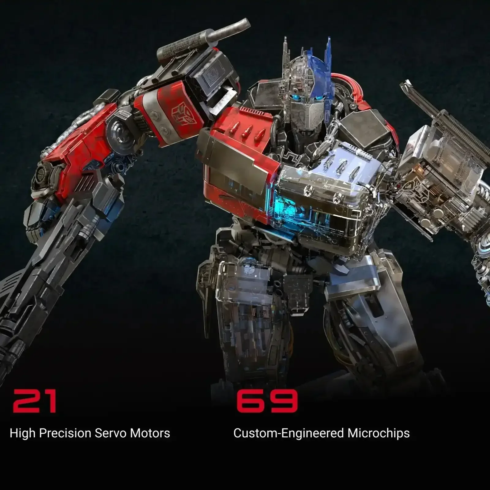 Robosen Elite Optimus Prime Auto-Converting Robot (40 cm) - Image 6