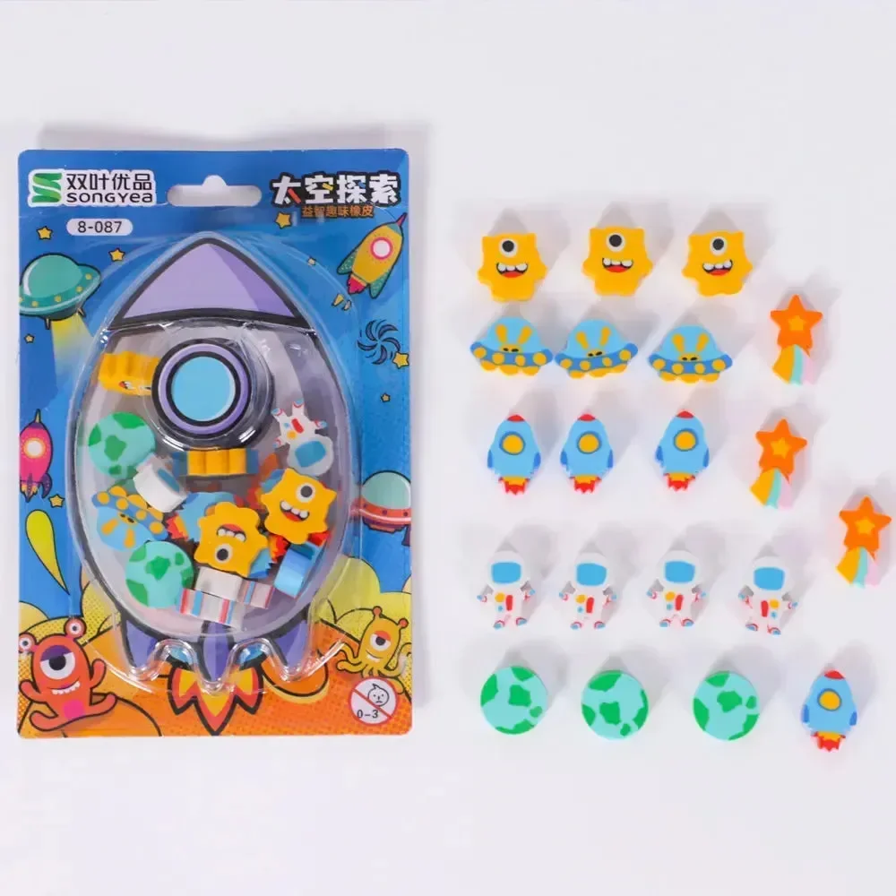 Rocket Rewards Mini Eraser (Pack of 20) - Image 4