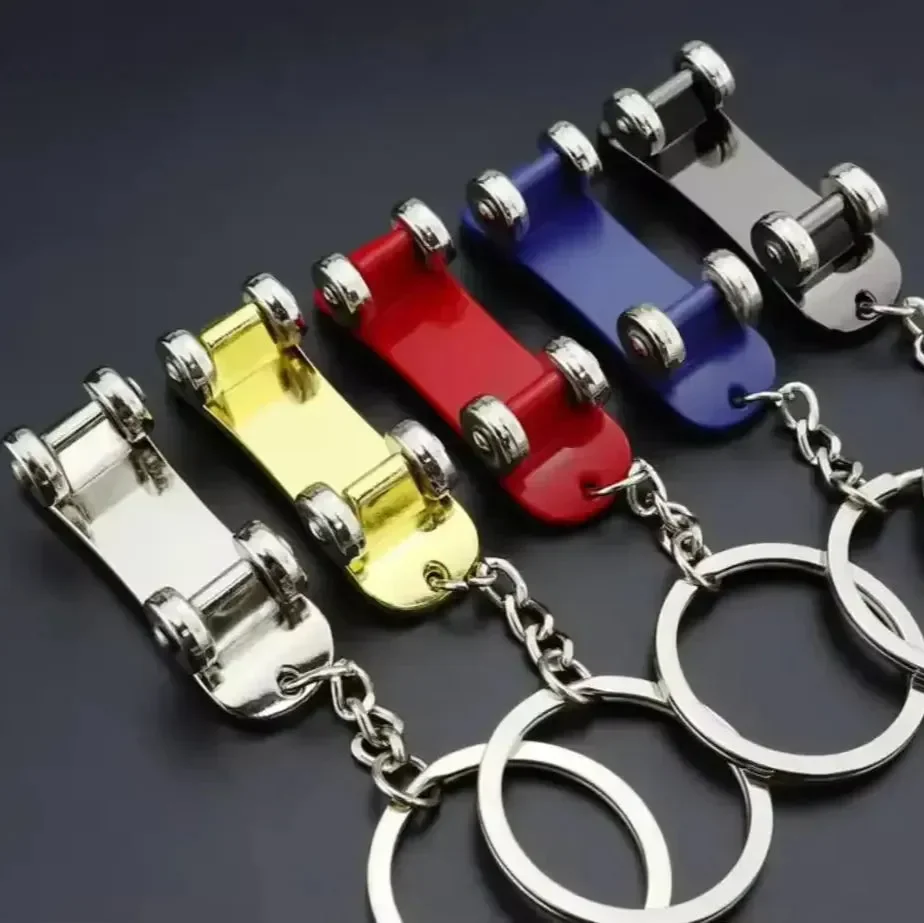 Rolling Radness Revolving Skateboard Keychain - Image 4