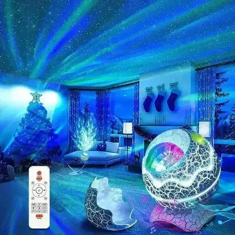 Rossetta Dino Egg Galaxy Projector Lamp - Image 9