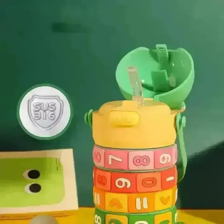 Rotating Numbers Educational Bottle For Kids (430 ml) - Image 7