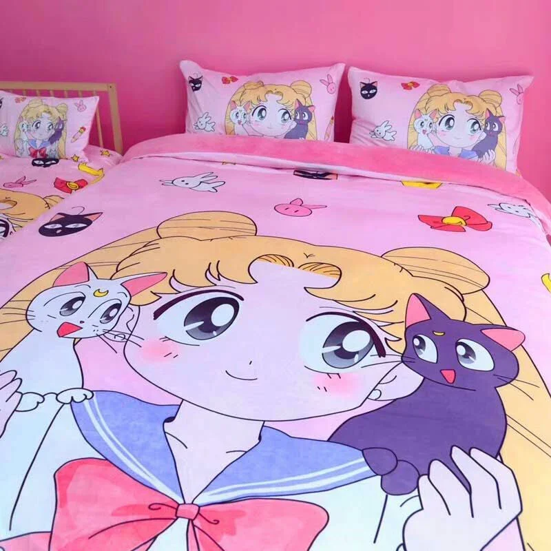 Sailormoon Celestial Trio Bedding Set - Image 2