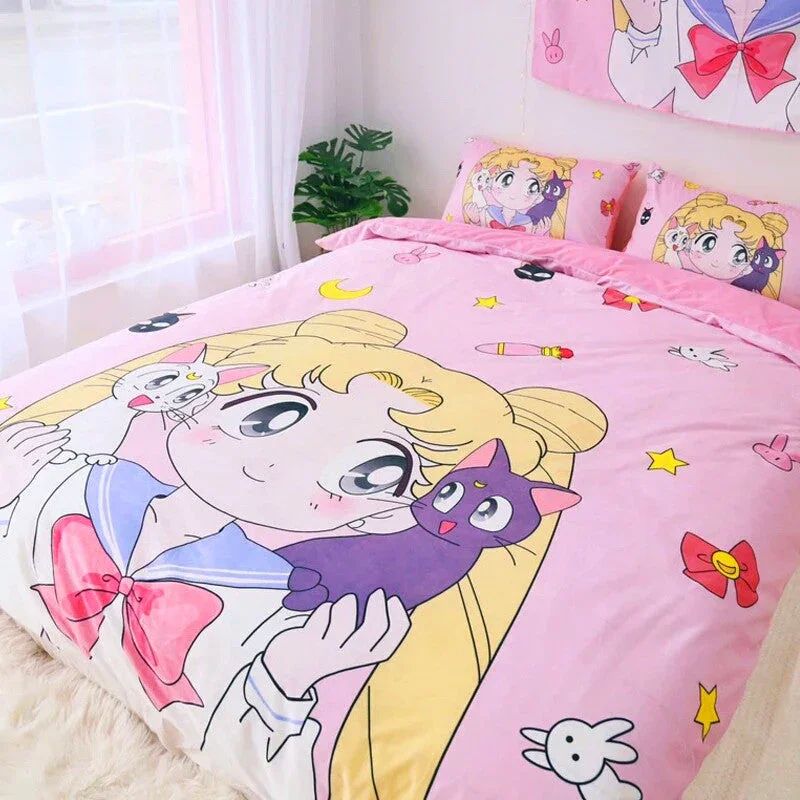 Sailormoon Celestial Trio Bedding Set - Image 3