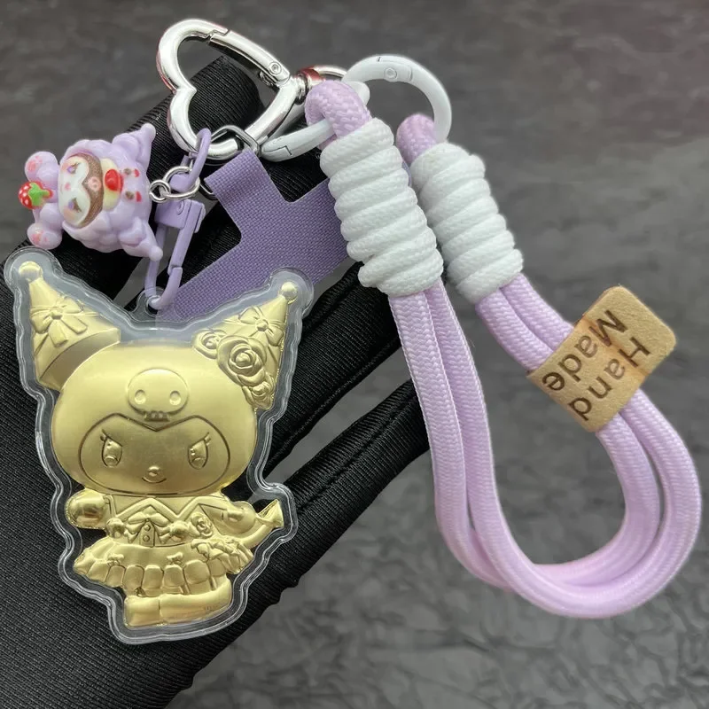 Sanliou Icons 20mg Gold Charm Keychain - Image 5