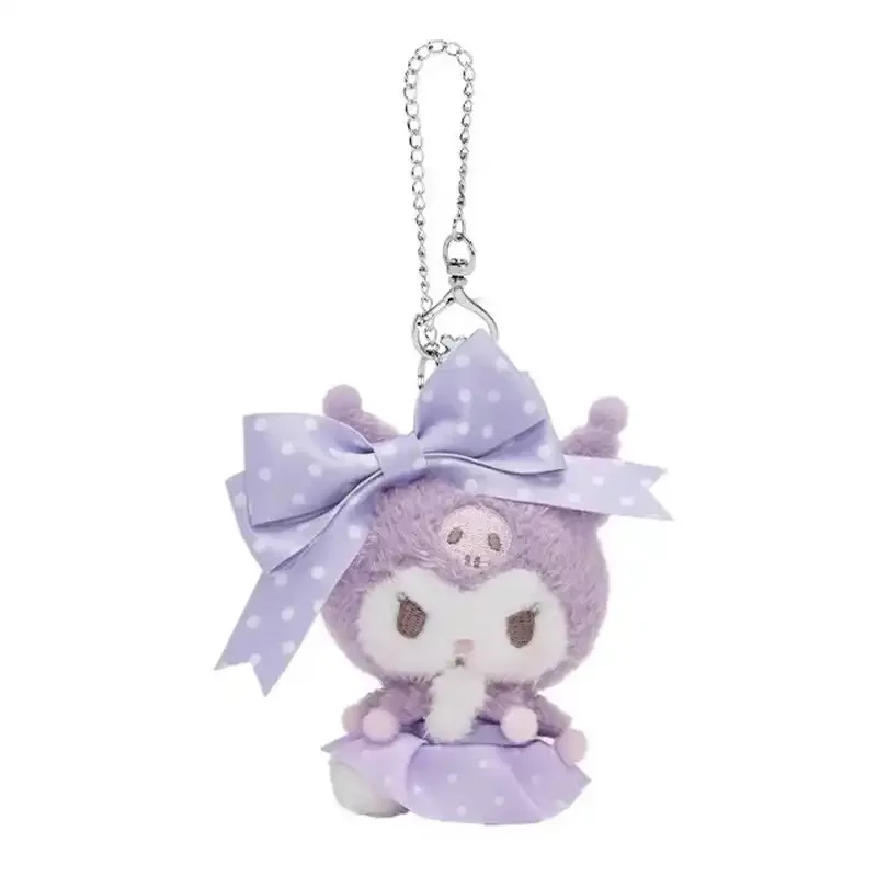 Sanliou Polka Dot Bow Keychain - Image 4