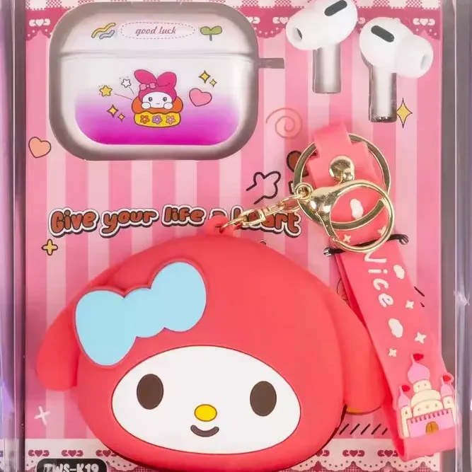 Sanliou TWS K-19 Earpods & Coin Purse Case - Image 9