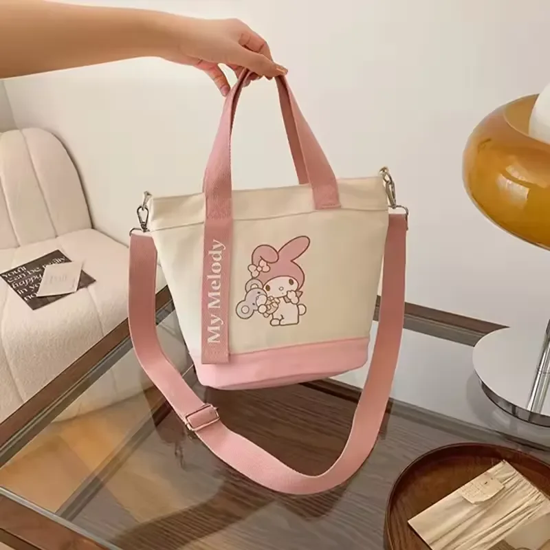Sanliou Whimsy Canvas Shoulder Bag - Image 8