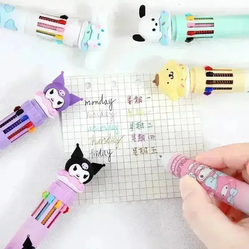 Sanliou 10-in-1 Kawaii Ball Pen - Image 3
