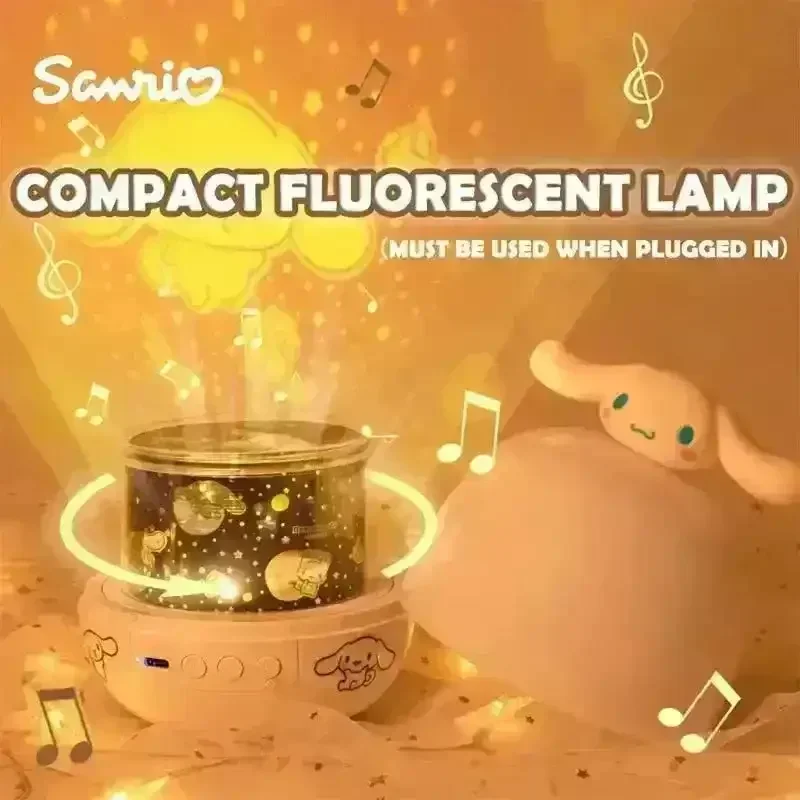 Sanliou 360° Rotating Night Light Projector