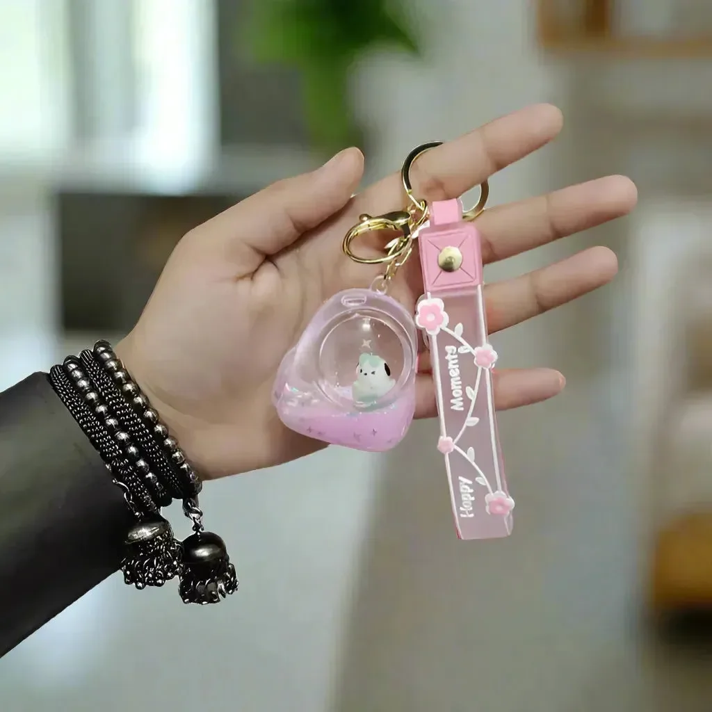 Sanliou Aqua-Charm Acrylic Liquid Keychain - Image 3